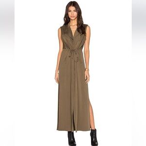 Three of Something Rover Maxi  Shirt Dress